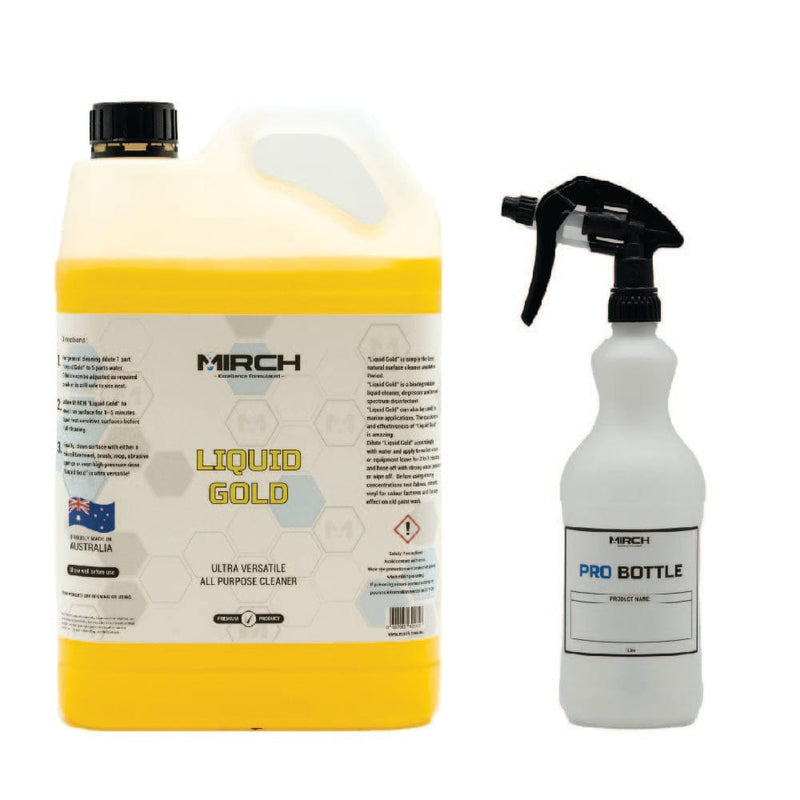 MIRCH - LIQUID GOLD - ULTRA VERSATILE ALL PURPOSE CLEANER